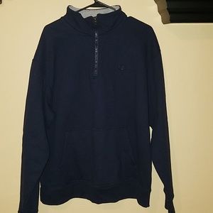 Champion Navy blue Quarter zip sweatshirt
